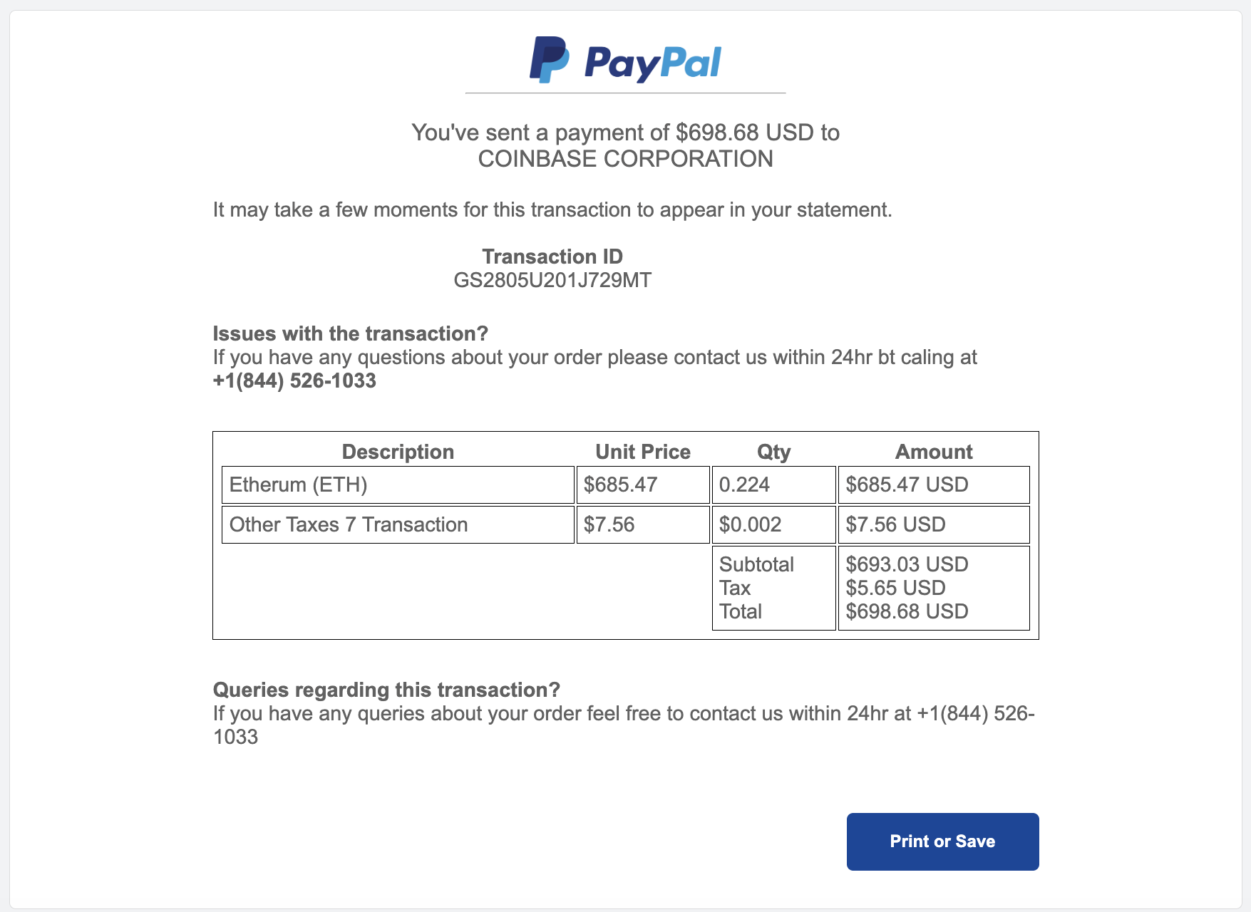 Paypal Invoice Encrypted Html 100% Inbox