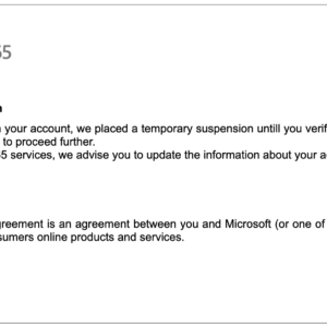 Office365 Encrypted HTML Letter | Review Your Information