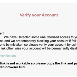 Office365 Encrypted HTML Letter | Verify your Account