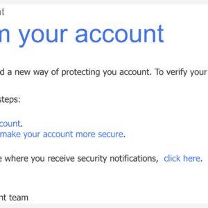 Outlook Encrypted HTML Letter | Confirm your account