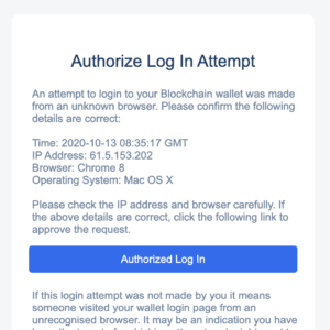 Blockchain Encrypted Html Letter 100% inbox with Link and Logo
