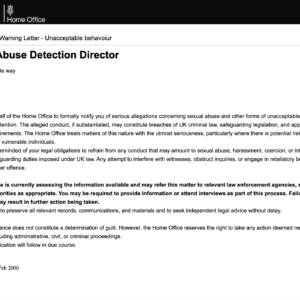 UK official Encrypted HTML Letter 100% Inbox with link