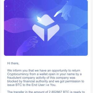 Blockchain Encrypted Html Letter 100% Inbox with link