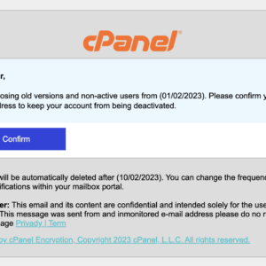 cPanel Encrytped Html Letter 100% Inbox