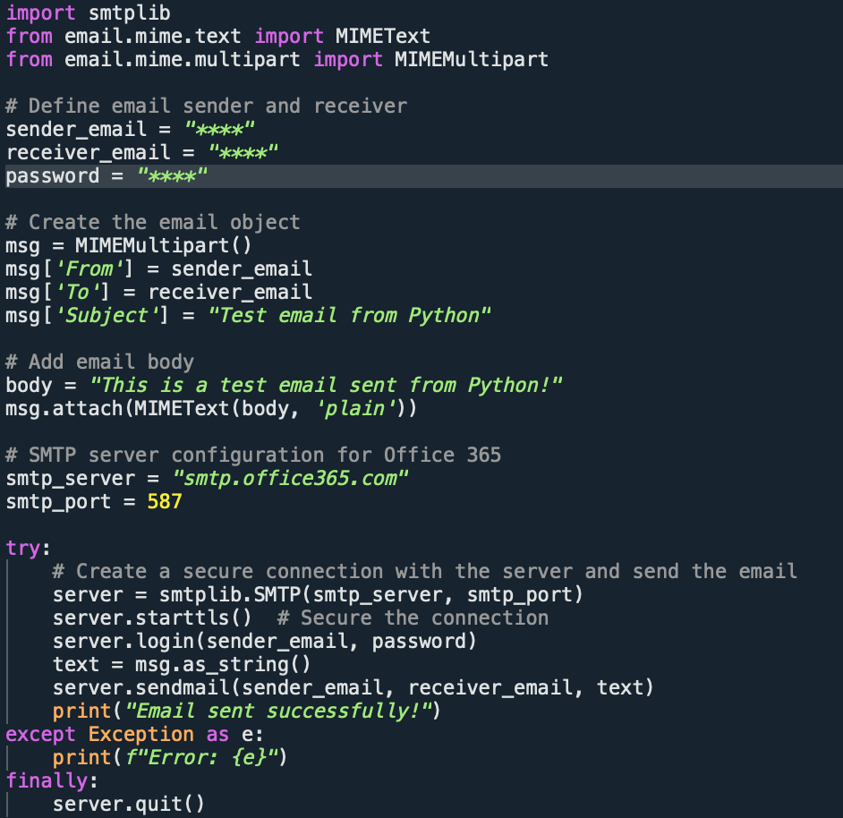 .python Email sender 100% Inbox to office365 | All Domain emails